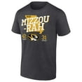thumbnail image 2 of Men's Charcoal Missouri Tigers vs. Kansas Jayhawks 2025 Score T-Shirt, 2 of 4
