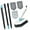 White, variant on WeiLaiKeQi Shower Cleaning Scrub Brush Scouring Pads Tub Tile Scrubber Brush White
