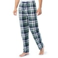 thumbnail image 6 of Fruit of the Loom Men's Plaid Fleece Pajama Pant 2-Pack, Sizes S-5XL, 6 of 20