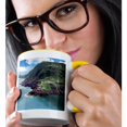 thumbnail image 2 of 3drose, St. Johns, Newfoundland, Fort Amherst -cn05 Mgl0005 - Miva Stock, 11oz Two-tone Yellow Mug, 2 of 6