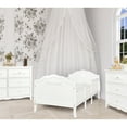 thumbnail image 3 of Dream On Me Rose 3-in-1 Convertible Toddler Bed, Greenguard Gold and JPMA Certified, White, 3 of 12