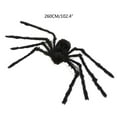 thumbnail image 3 of XEOVHV 102.4 Inch Halloween Giant Spider: Large Fake Scary Hairy Spider Decorations - Halloween Huge Plush Toy Spider Props Toy for Indoor Outdoor Creepy Lawn Garden Decor Black, 3 of 5