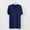 Navy, variant on Men's Ultra-Soft V-Neck Bamboo Viscose Cotton Short Sleeve T-Shirt, Moisture-Wicking Cooling Lounge Casual Modal Pajama Tees Big and Tall Size L-5XL White