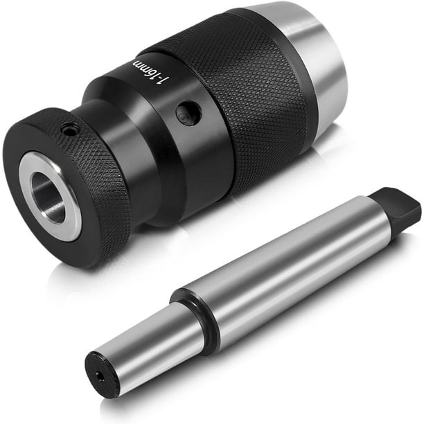 Super Precise Self Tightening 116mm Keyless Lathe Drill Chuck MT2 B16
