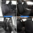 thumbnail image 2 of JIAMAOXIN Car Seat Covers Fit for Volvo XC60 2010-2017: 2PCS Front Leather Seat Covers Waterproof Airbag Compatible Automotive Seat Cushion Protector(2 Seats,Black), 2 of 7