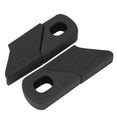 thumbnail image 2 of Juego de 4 piezas para protección mejorada de brazos, accesorios para bicicleta, protectores de manivela de silicona negros, 2 of 8