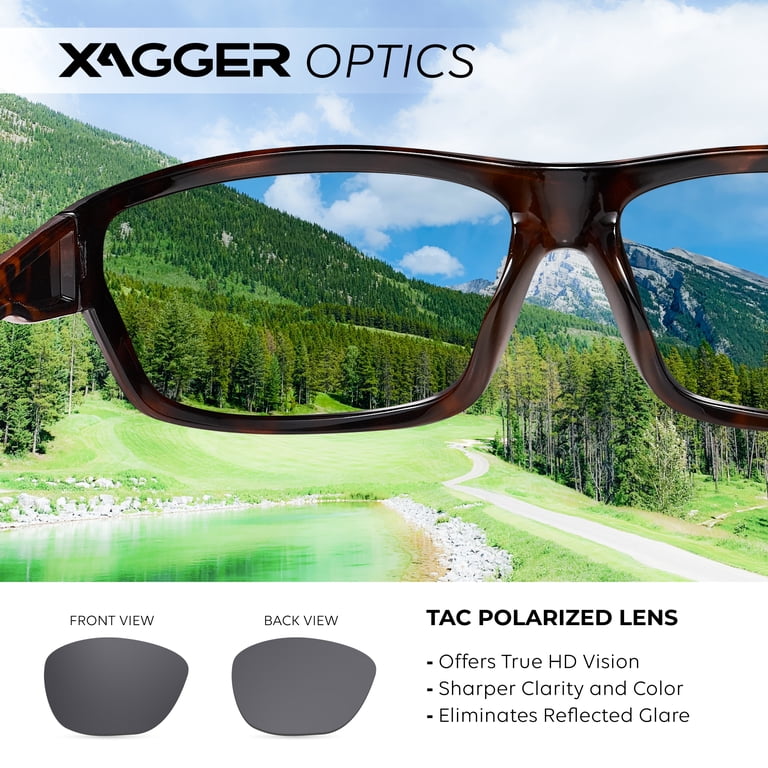 Xagger Wrap Around Polarized Sports Sunglasses for Men Women  display picture 2