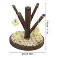 thumbnail image 3 of facefd Mini House Model Decoration Realistic DIY Accessory Furniture Adornment Room Decor 1/12 Scene Cat Scratching Post for Layout, 3 of 5