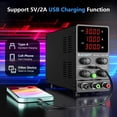 thumbnail image 4 of Fuente de alimentación DC Jesverty SPS-3010 variable 0-30V 0-10A, 4 of 7