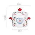 thumbnail image 3 of 1pc Ceramic Small Soup Pot Stew Pot Bird's Nest Pot Stewed Pot Kitchen Supply, 3 of 8
