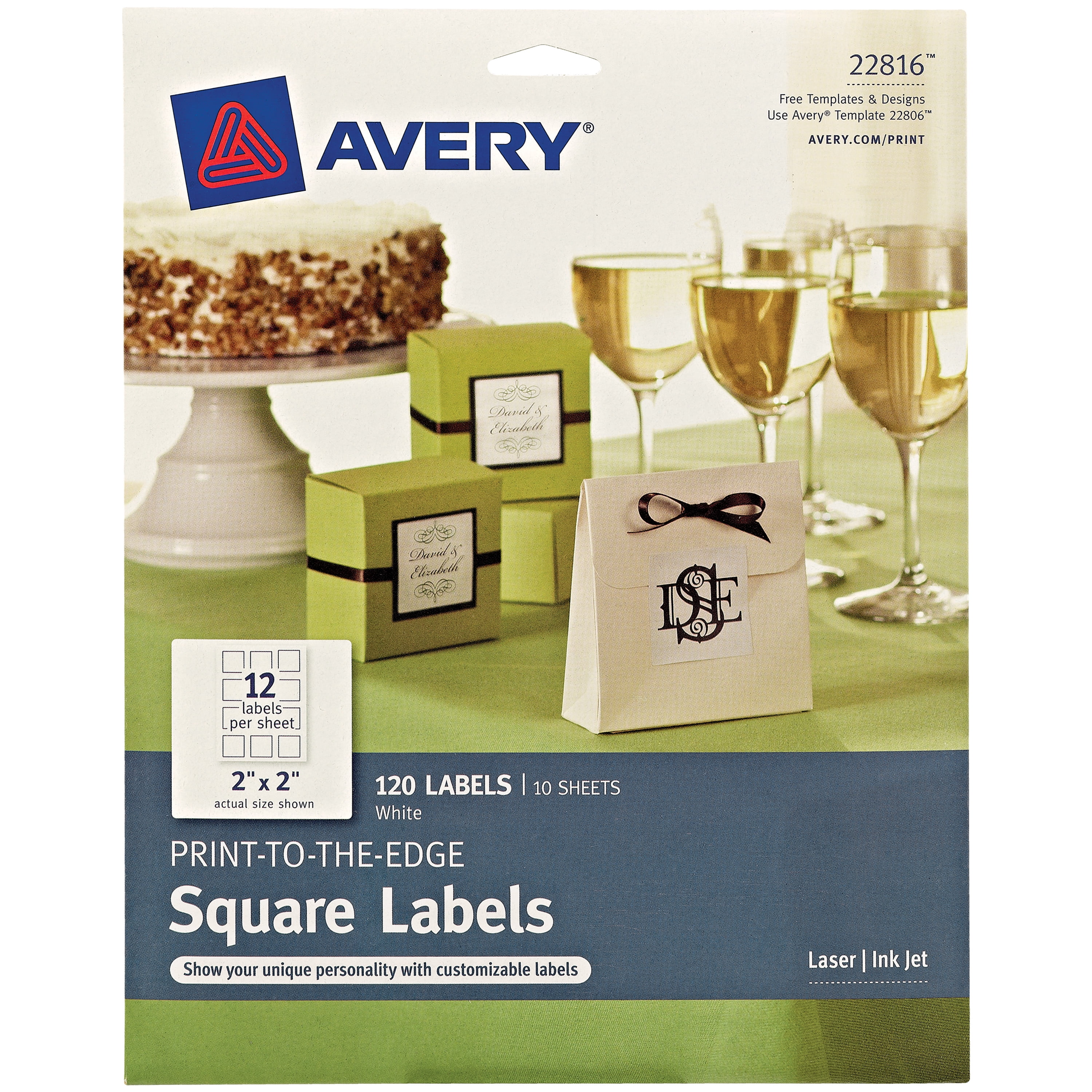 Avery circle labels walmart