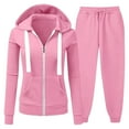 thumbnail image 4 of 2 Piece Sweatsuits for Women - Long Sleeve Sweatshirt With Jogger Pants Set Matching Sets Women Clothing Fall Womens Outfit Sets, 4 of 4