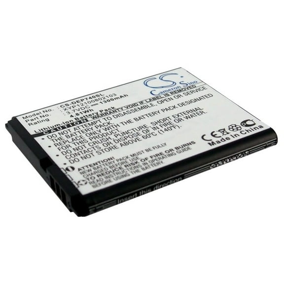 1300mAh DBG-1450A, XYP12100802103 Battery for DORO PhoneEasy 740, PhoneEasy 740GSM