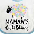 thumbnail image 4 of Inktastic Mamaw for Grandchild Girls Girls Baby Bib, 4 of 4