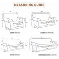 thumbnail image 6 of 100% Waterproof Couch Cover, Dual Waterproof Sofa Cover, Stretch Jacquard Sofa Slipcover, Leakproof Furniture Protector for Kids, Pets, Dog and Cat (Sofa, Cream), 6 of 7
