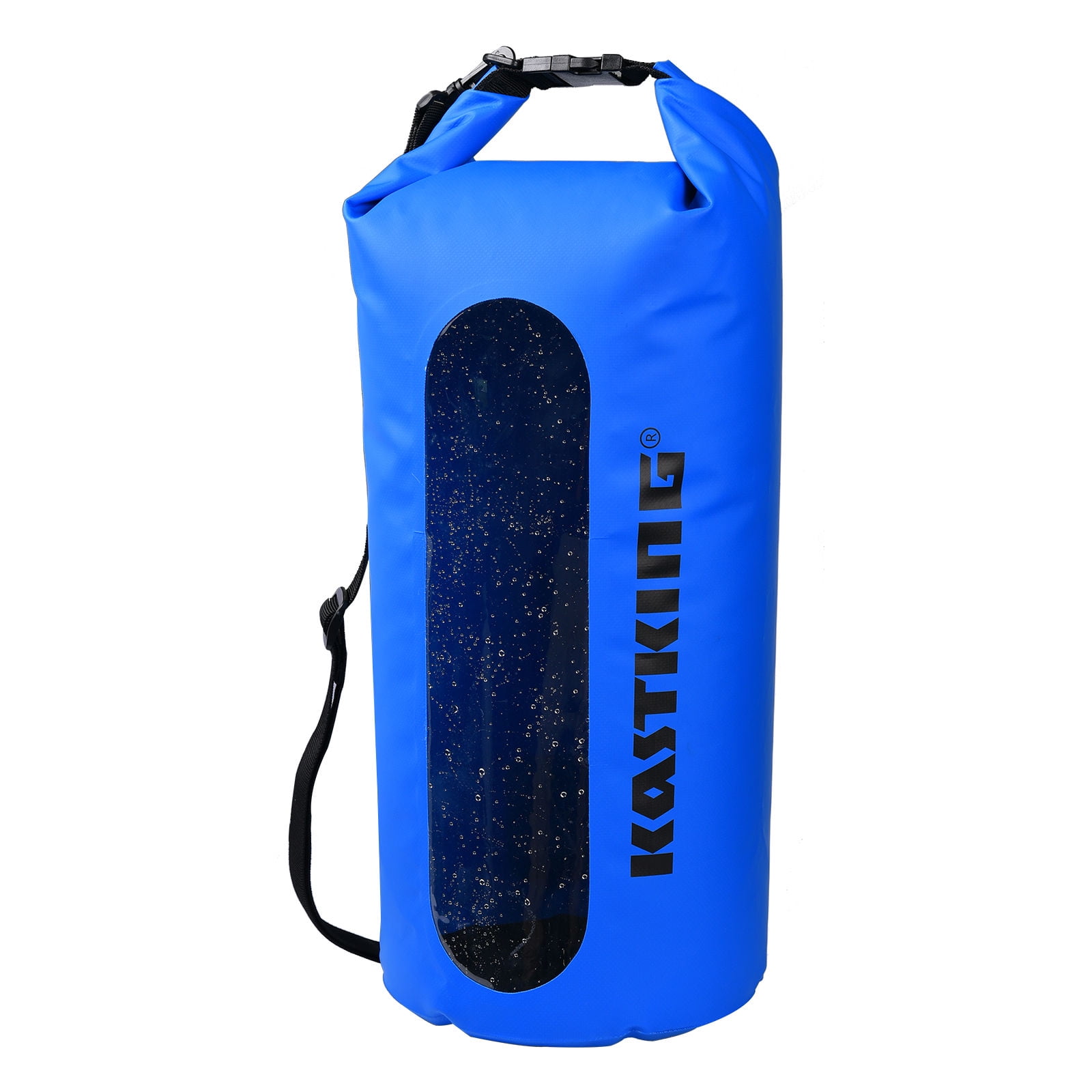 Waterproof Dry Bag Roll Top Survival Sack Kit Dry Gear Bag Camping Equipment blue 10L by LESHP