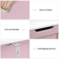 thumbnail image 7 of Homfa 10 Cube Toy Storage Organizer, 57.5" Tall Bookcase with 4 Removable Drawers,Bookshelf for Kids Room Living Room, Pink, 7 of 7
