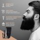 thumbnail image 3 of ONTAKI 5 tijeras alemanas para barba y bigote – 2 peines (peine para barba + peine para bigote) con bolsa de transporte – Tijeras para recortar barba forjadas a mano con reposamuñecas (plata (acero al, 3 of 7