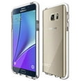 thumbnail image 5 of Case/Screen Protector for Note 5, Tech21 White/Clear Evo Check [ANTI-SHOCK] Cover + PureGear Tempered Glass Screen Guard for Samsung Galaxy Note 5, 5 of 10
