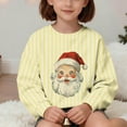 thumbnail image 5 of Taqqpue Boys Girls Christmas Sweatshirt Long Sleeve Santa Printed Shirts Blouse Fall Winter Ugly Christmas Sweater Pullover for Kids 1-15T, 5 of 7