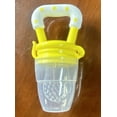 thumbnail image 1 of Bolsa de silicona para morder para bebés, bolsa de frutas y verduras, bolsa de red para morder para bebés, bolsa de red de silicona para suplementos alimenticios para molares, bolsa de red para, 1 of 4
