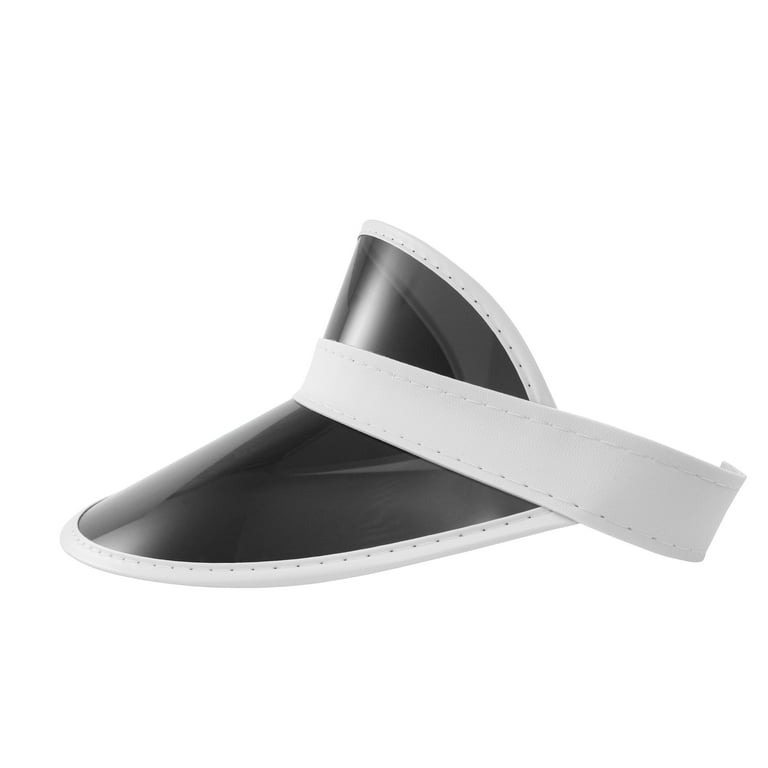 Nicky Bigs Novelties Clear Colored Plastic Sun Visor Tennis Beach