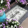 thumbnail image 5 of Easter Door Mat,Spring Gray Stripes Bunny Indoor Outdoor Non-Slip Doormat,Entryway Front Porch Easter Rabbit Welcome Door Mat Colorful for Entrance Decor 30" x 17"(Welcome Peeps), 5 of 6