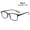 black, variant on Fashion Portable 1.0~ 4.0 Vision Care Far Sight Eyewear Anti-UV Blue Rays Presbyopia Eyeglasses Reading Glasses GREY STRENGTH 3.00