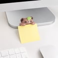 thumbnail image 5 of Mini Desktop Figurines, Cute Animal Ornaments for Monitor Edge and Desk, Kawaii Plastic Statues for Office and Home Decor, Tiny Collectible Accessories, 5 of 6