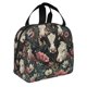 thumbnail image 2 of Fotbe Vintage Sunflower Cow Bolsa Térmica con Estampado y Forro de Aluminio Grueso Bolsa de Almuerzo con Bolsillo Frontal para Hombres y Mujeres, Ideal para Trabajo, Escuela, 2 of 8