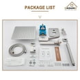 thumbnail image 2 of Boyel Living 12 inches Shower System Ceiling Mount 3-Functions Square Shower Faucet Set with Handheld Shower,Brushed Nickel, 2 of 10