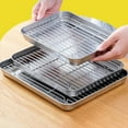 thumbnail image 4 of BBQ Grill Mat - Stainless Steel Baking Mesh Mats, Line Type / Net Type Style Optional, 4 of 8