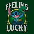thumbnail image 2 of Mens Lilo & Stitch I'm Feeling Gold Lucky T Shirt, 2 of 5