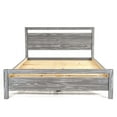 thumbnail image 7 of Grain Wood Furniture Loft Queen Size Solid Wood Bed, Brushed Grey, 7 of 7