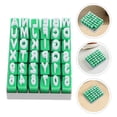 thumbnail image 4 of Juego de 26 sellos de letras mayúsculas y números para arcilla polimérica. Herramientas de estampado de precisión para cerámica, manualidades, bisutería y mucho más., 4 of 7