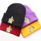 thumbnail image 3 of Gorros de punto con bordado para hombre y mujer, gorro deportivo cálido Unisex con número 24, a la moda, para invierno, 2022, 3 of 4