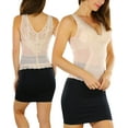 thumbnail image 7 of ToBeInStyle Women's Shaping Lace V-Neck Camisole, 7 of 7