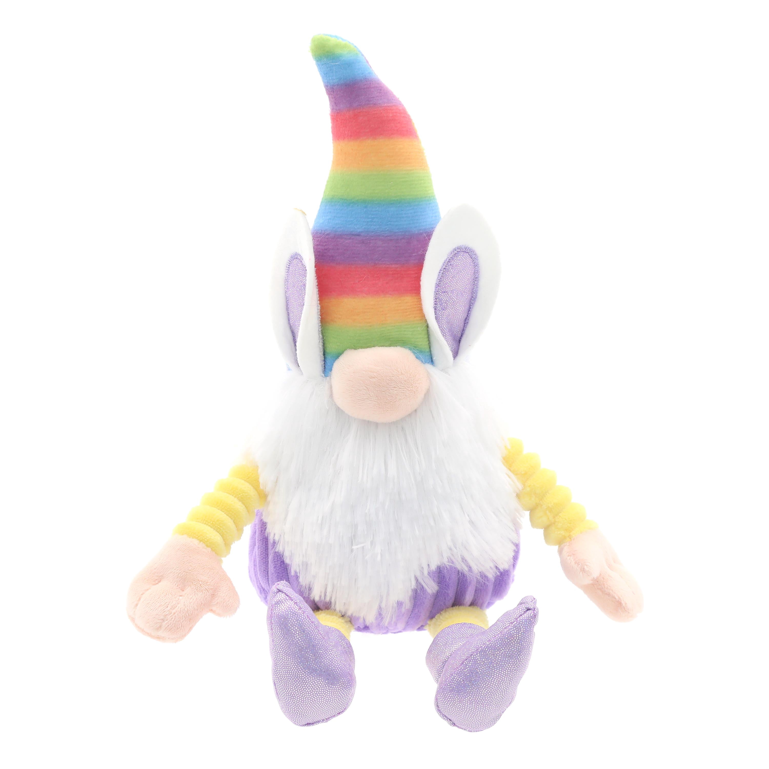 "Way to Celebrate! Easter Huggie Hugs Plush Toy, Gnome"