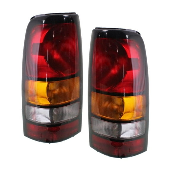 CarLights360: For GMC Sierra 1500 Classic Tail Light 2007 Pair Driver and Passenger Side w/ Bulbs DOT Certified Replaces GM2800177, GM2801177 | 19169021, 19169022