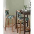 thumbnail image 2 of Texas Star Country Bar Stool Covers Set of 4, Western Old Wooden Board Vintage Stretch Washable Bar Chair Covers with Backs, Removable Pub Counter Height Chair Cover for Kitchen Dining Room Cafe, 2 of 7