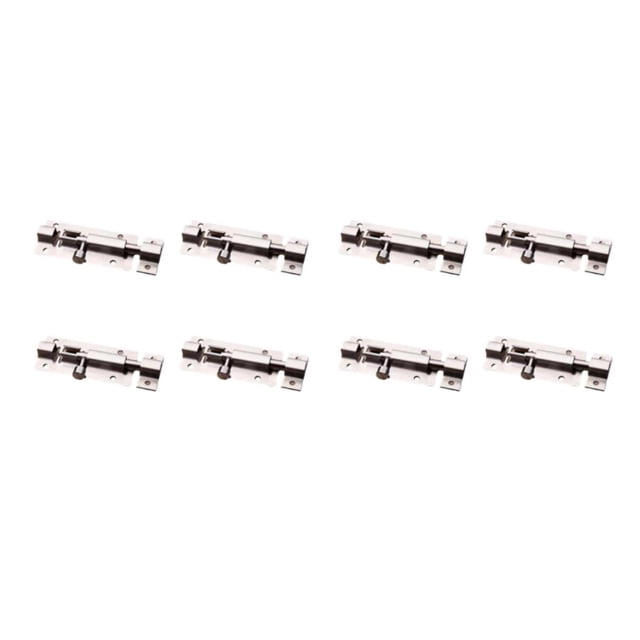 relayinert 4pcs Stainless Steel Affordable And Stylish Locks To Home - Satisfaction Guaranteed Compatible With Various Doors 2.5 inch 2PCS