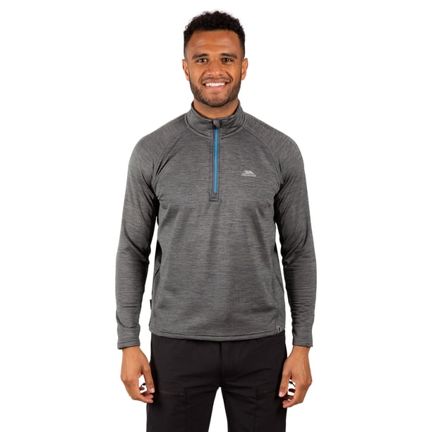 Trespass - Jersey Goodwin Activo para Hombre (Marino Jaspeada)