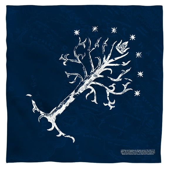 Lord Of The Rings - Tree Of Gondor - Bandana - 22" x 22"
