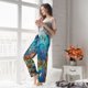 thumbnail image 5 of Balery Sea World Pantalones de pijama para mujer, pijamas ultraligeros, pantalones de estar por casa-Small, 5 of 6