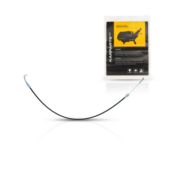 KarParts360 For Dodge Ram 1500/Ram 2500/Ram 3500 2011-2021 Door Latch Cable Driver Side | Front | Black | Plastic/Metal | Replacement For 5165721AA