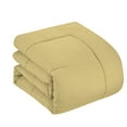 thumbnail image 4 of Luxury 7 Piece Bed-in-a-Bag Down Alternative Comforter and Sheet Set - Camel - King, 4 of 5
