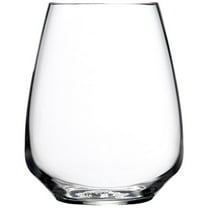 Luigi Bormioli Atelier Stemless Riesling Wine Glass, 14-Ounce, Set of 6