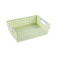 thumbnail image 2 of Ventilated Storage Basket Versatile Hollow Design Storage Basket Space-saving Sundries Organizer for Cosmetics Clothes Toys Food, 2 of 6