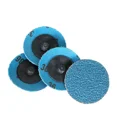 thumbnail image 3 of Lablt 36 Grit 50× 2" Zirconia Roll Lock Die Grinder Sanding Disc Quick Change, 3 of 5