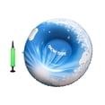thumbnail image 2 of harper Inflatable Snow Tube with Handles Anti Tip Thicken Heavy Duty PVC Winter Toy for, 2 of 10